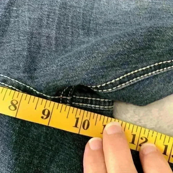 Earl Women Embroidered Embellished Strait jeans Size 12 Raw hem Rodeo Rockabilly - Picture 10 of 12